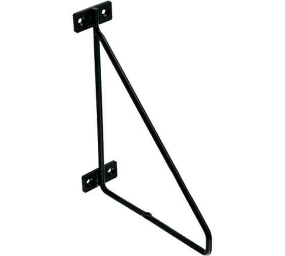 Изображение товара Полкодержатель AKS FANTOM черный матовый 70878