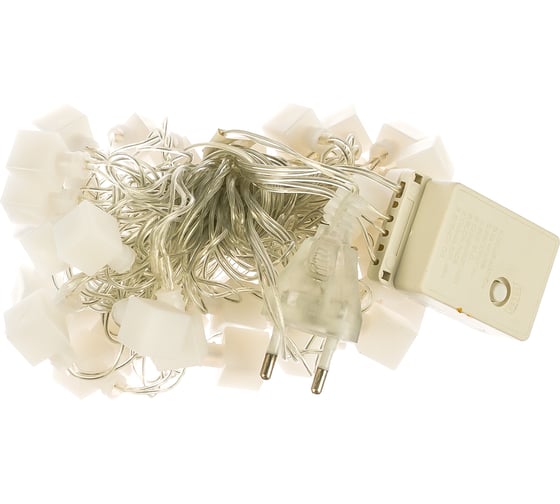 Изображение товара Светодиодная гирлянда с контроллером Uniel ULD-S0700-050/DTA MULTI, IP20, CUBES-1, «Кубики», 7932