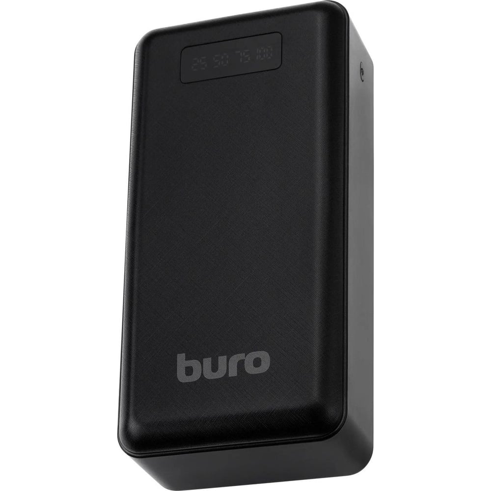 Изображение товара Мобильный аккумулятор BURO BPF30D 30000mAh, QC4.0/PD3.0 22.5W, 4.6A 2xUSB-A/USB-C, черный (BPF30D22PBK) 1450665