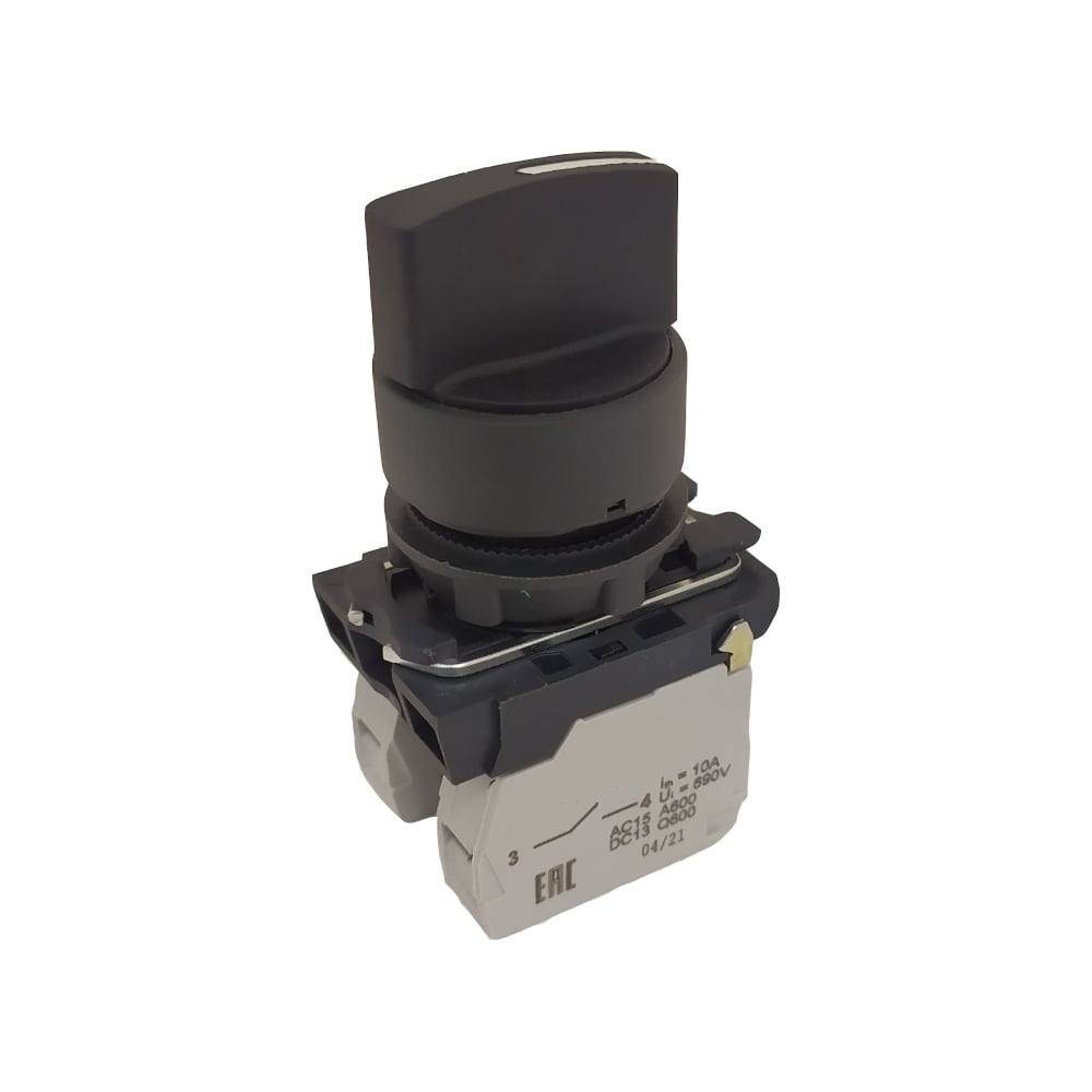 Изображение товара Переключатель КЭАЗ КПЕ1131Р черный 2поз IP40 премиум качество