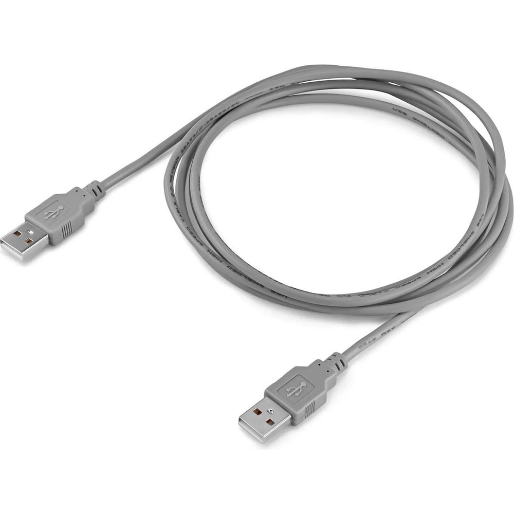Изображение товара Кабель BURO USB A(m) USB A(m) 1.8м серый блистер