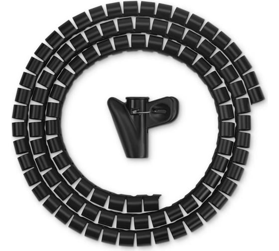 Изображение товара Кабельный органайзер BURO BHP CG155B Spiral Hose 15x1500mm, Black 1175277