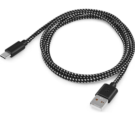 Изображение товара Кабель BURO Braided BHP RET TYPEC1 USB (m)-USB Type-C (m) 1м 488066
