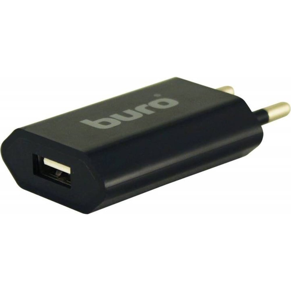 Изображение товара Универсальное сетевое зарядное устройство BURO TJ-164b 5W 1A USB черное