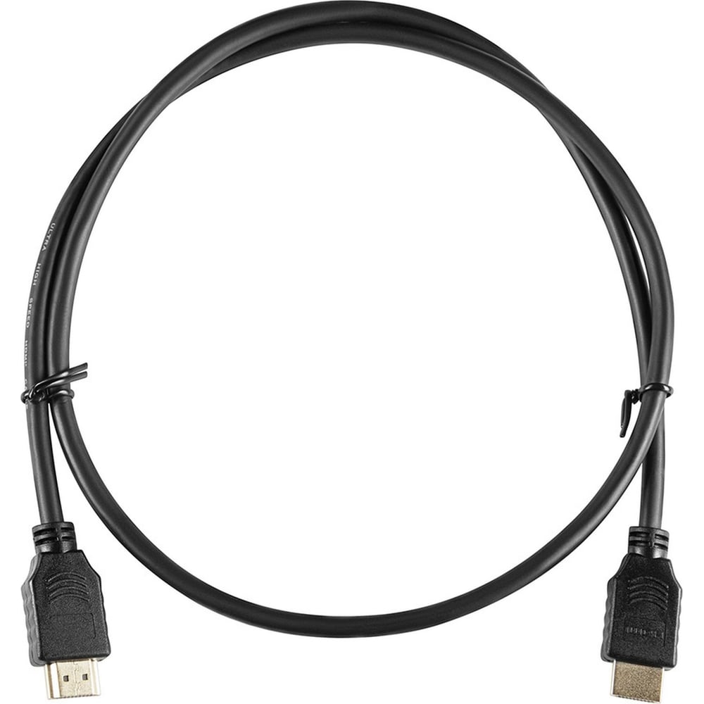 Изображение товара Кабель аудио-видео BURO HDMI 1 м черный BHP-HDMI-2.1-1