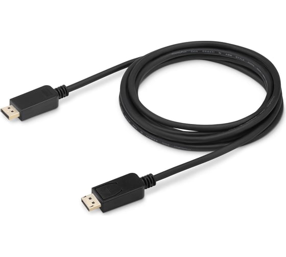 Изображение товара Кабель аудио-видео BURO v. 1.2 DisplayPort (m)/DisplayPort (m) 3 м, позолоченные контакты, черный (BHP DPP_1.2- 1147159