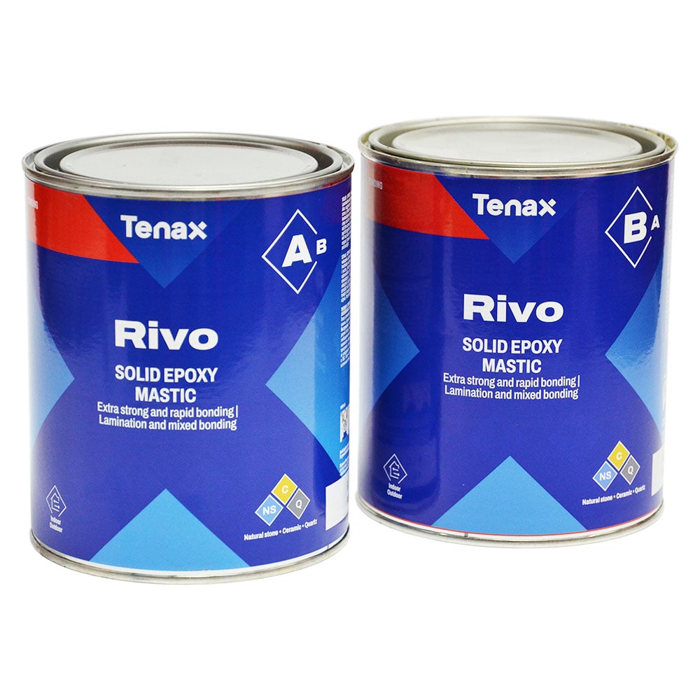Изображение товара Эпоксидный клей Tenax Rivo-15 бежевый 2л для камня и керамики