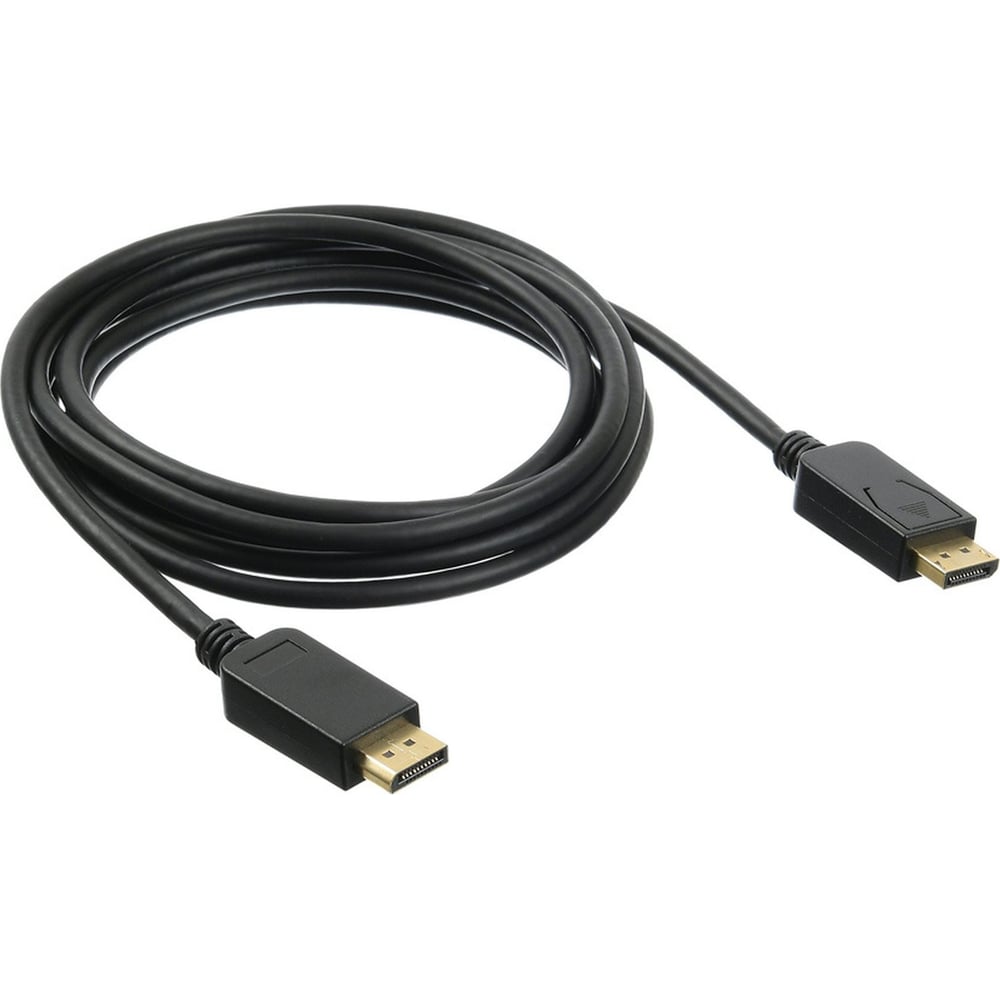 Изображение товара Кабель DisplayPort 1.2 2м BURO позолоченные контакты черный