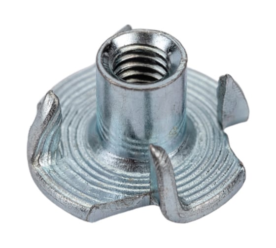 Изображение товара Крыльчатая врезная гайка КРЕП-КОМП DIN1624 м4х8 60шт гкв4мф