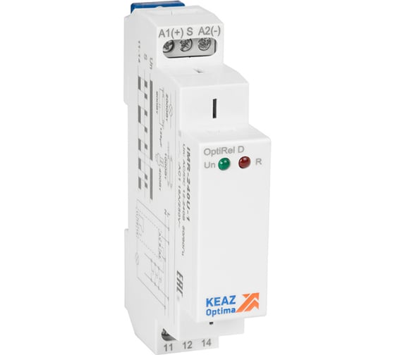 Изображение товара Импульсное реле КЭАЗ OptiRel D IMR-240U-1 16А 1СО 12-230АС/DC 332021