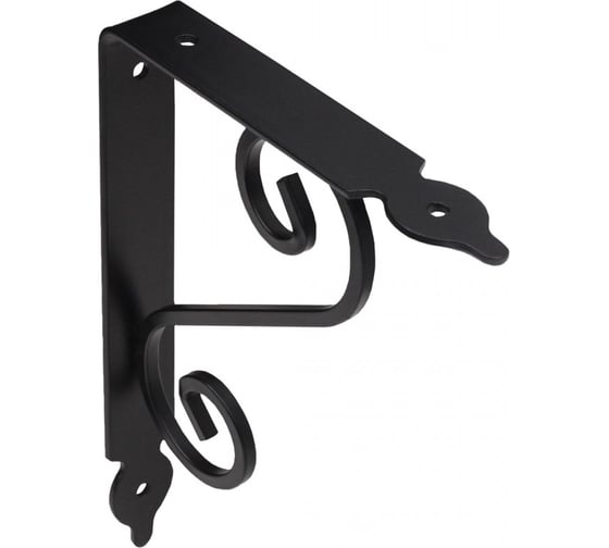 Изображение товара Полкодержатель AKS MELODY 145x110 мм, черный 59120