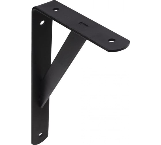 Изображение товара Полкодержатель AKS LINE 250x150x30x4 мм, черный 68569