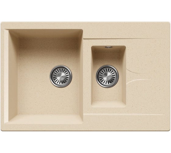 Изображение товара Кухонная мойка Polygran brig-770 №328 опал 621459