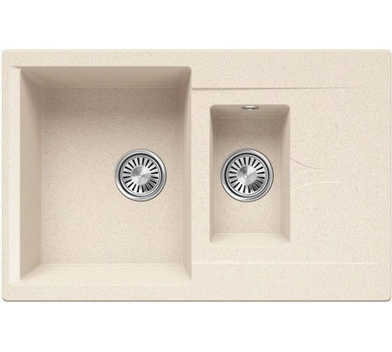 Изображение товара Кухонная мойка Polygran brig-770 №327 кремовый 854901