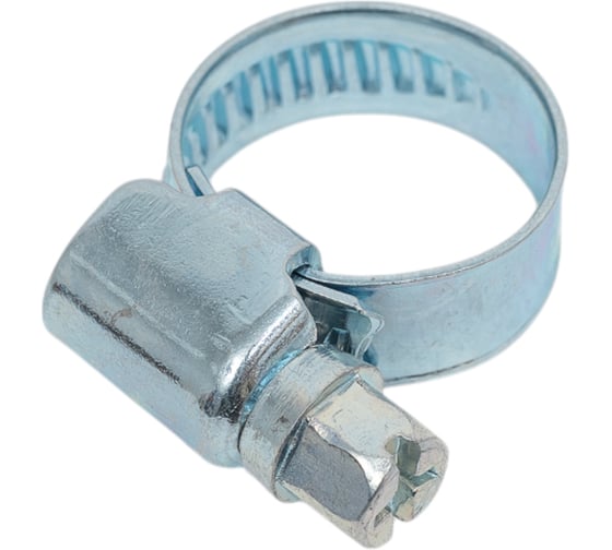 Изображение товара Хомут червячный Мир Хомутов 10-16 мм/9 W1, 25 шт. MX/1/25