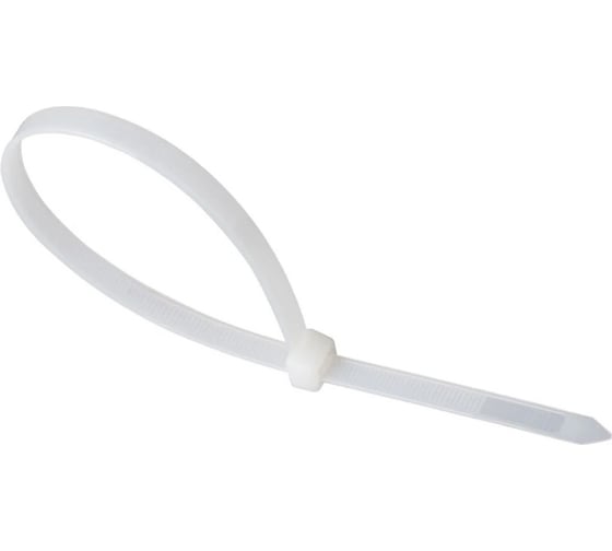 Изображение товара Хомут-стяжки ленточные Мир Хомутов 5х500 мм, белые, 100 шт. MX/1/22