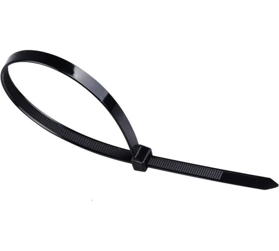 Изображение товара Хомут-стяжки ленточные Мир Хомутов 4,5х200 мм, черные, 100 шт. MX/1/7