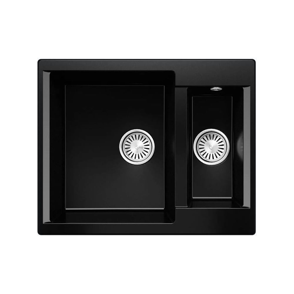 Изображение товара Кухонная мойка Polygran brig-620 №316 космос из искусственного гранита прямоугольная