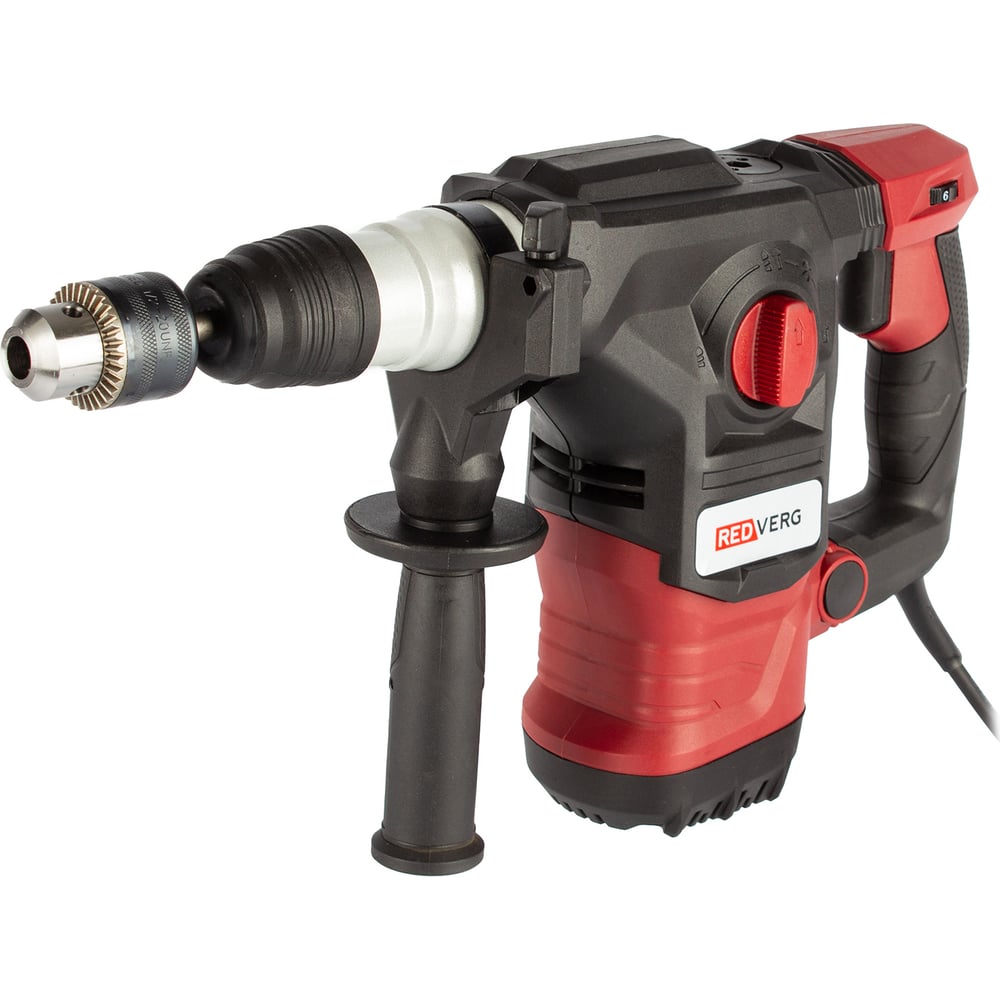 Изображение товара Перфоратор REDVERG RD-RH1600 с чемоданом, 1600 Вт, 3900 уд/мин