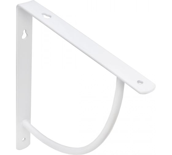 Изображение товара Полкодержатель AKS ORBIT 200x200x20x3 мм, белый 68530