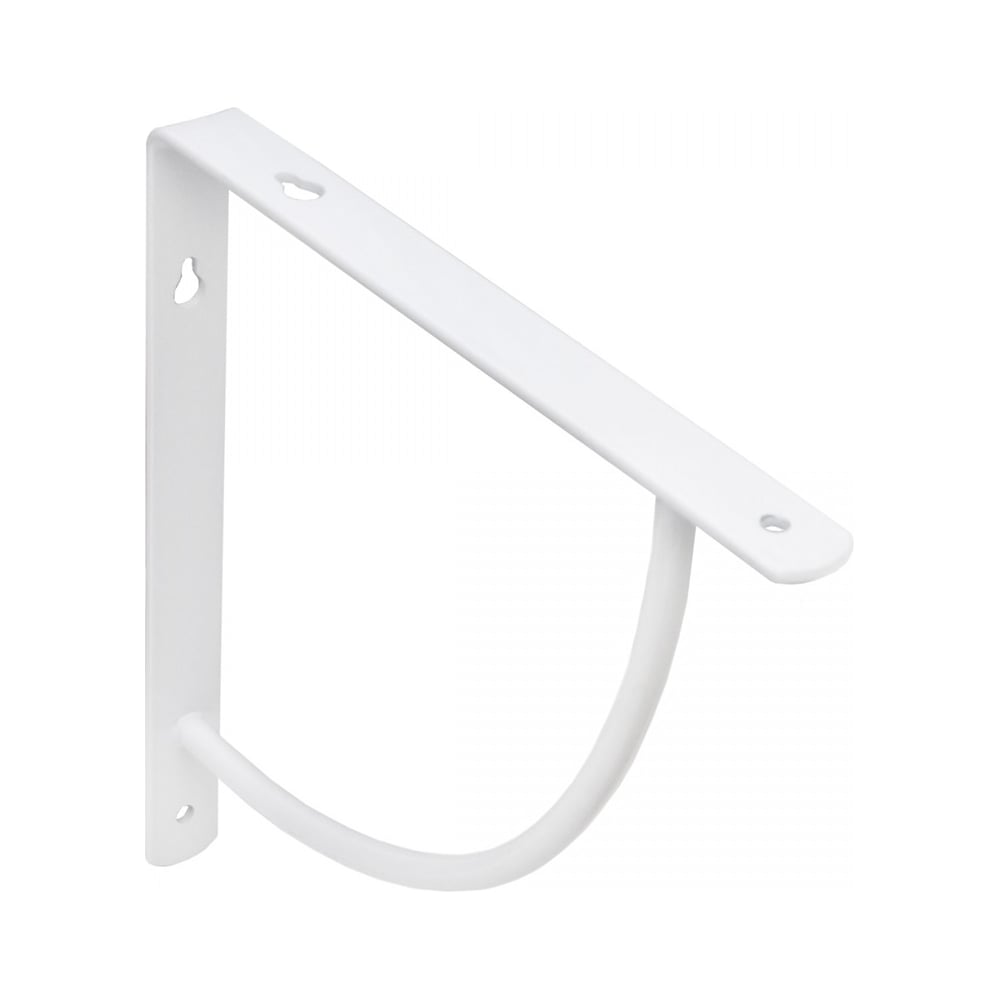 Изображение товара Полкодержатель AKS ORBIT металлический белый 150x150x20 мм