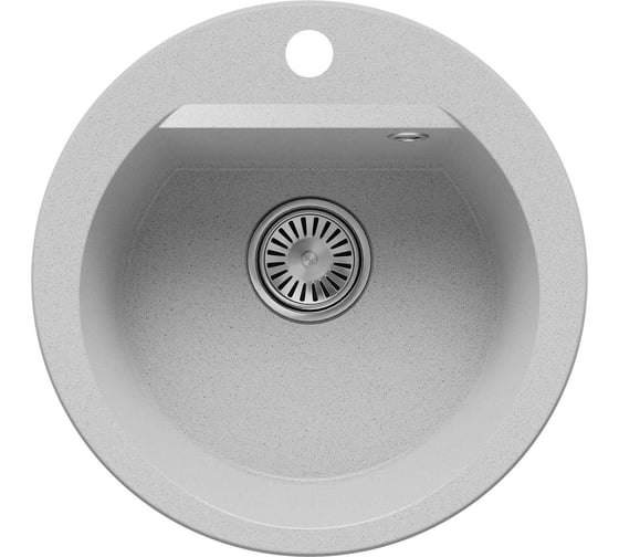 Изображение товара Кухонная мойка Polygran atol-460 №314 светло-серый 854765