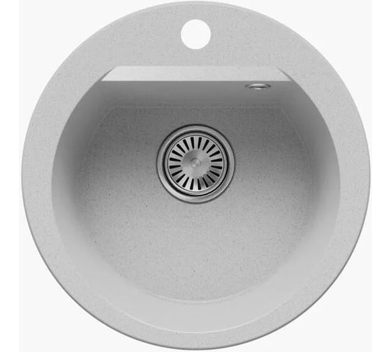 Изображение товара Кухонная мойка Polygran atol-520 №314 светло-серый 854789