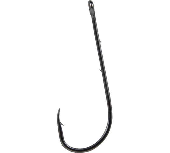 Изображение товара Крючок FISHCRYSTAL KM012 BAITHOLDER с ушком, №12, покрытие BN, 8 шт 012/BH-12F