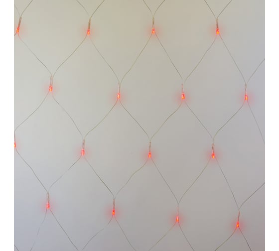 Изображение товара Светодиодная сетка Uniel ULD-N2520-240/DTA RED IP20 с контроллером 7940