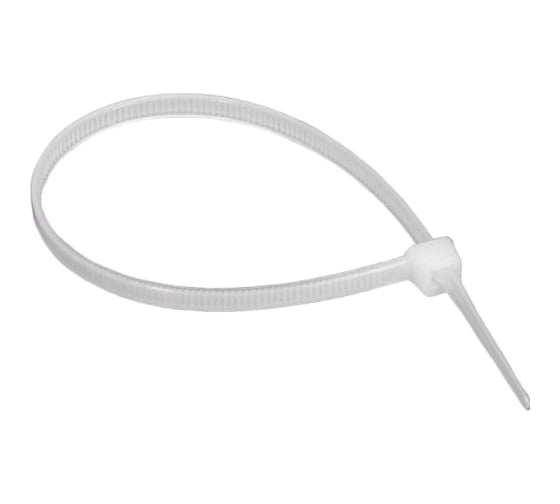 Изображение товара Нейлоновый хомут General Lighting Systems GNC-72-500-W, 7,2x500 мм, 100 шт. белый 1 50 475317