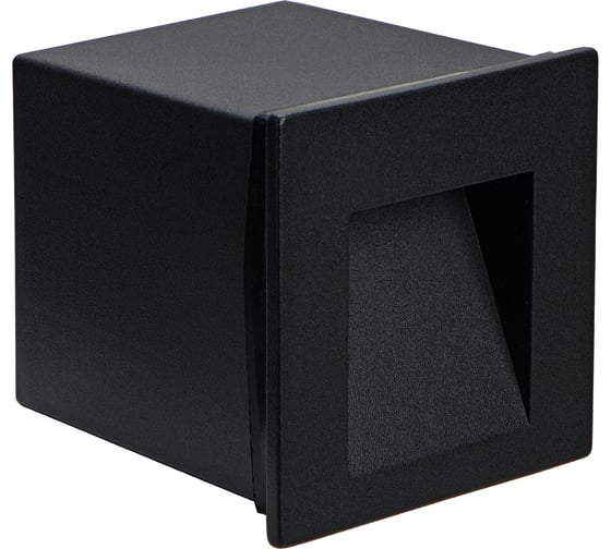 Изображение товара Светильник встраиваемый в стену Neylight 2,8w led 3000k черный NL-REW-620