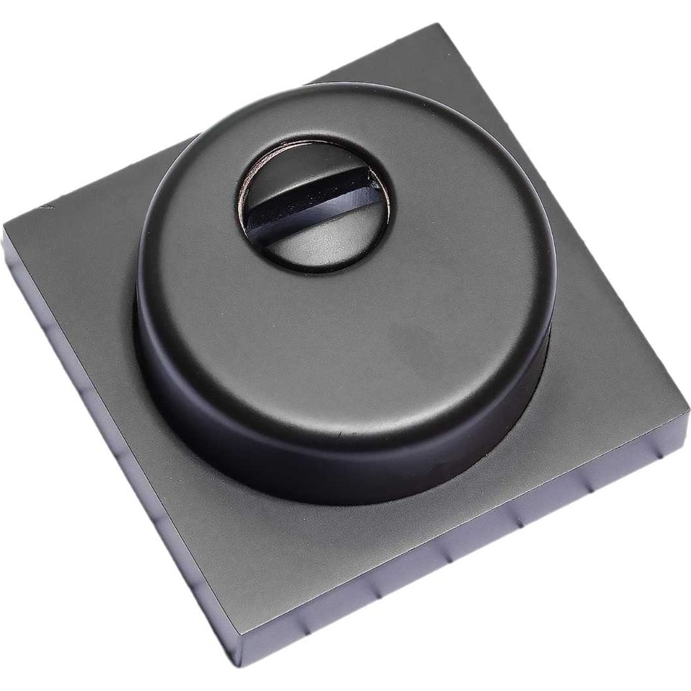 Изображение товара Броненакладка защитная врезная Doorlock dl pro6225s bl черная квадратная