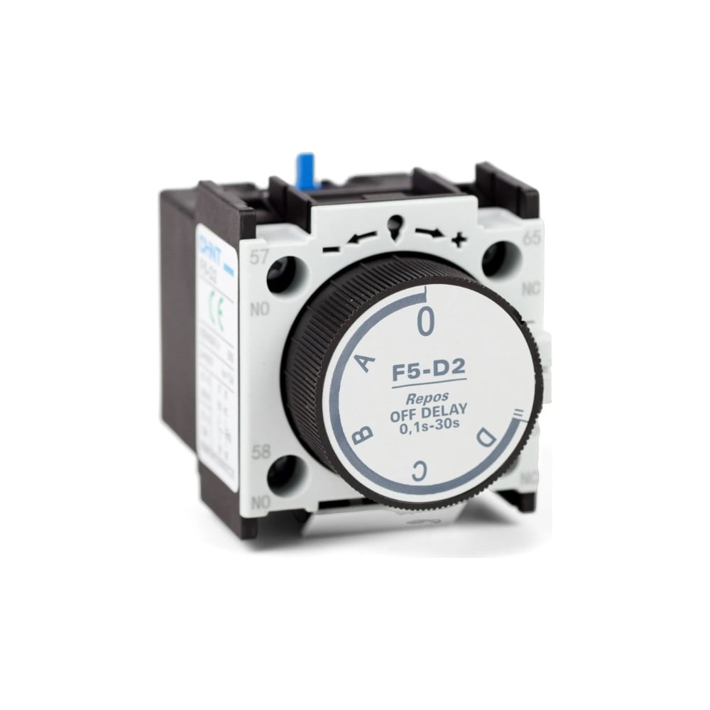 Изображение товара Приставка выдержка времени F5-D2 для контакторов CHINT 0.1-30с
