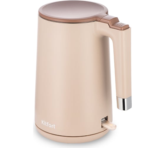 Изображение товара Чайник бежевый KITFORT КТ-6662-1