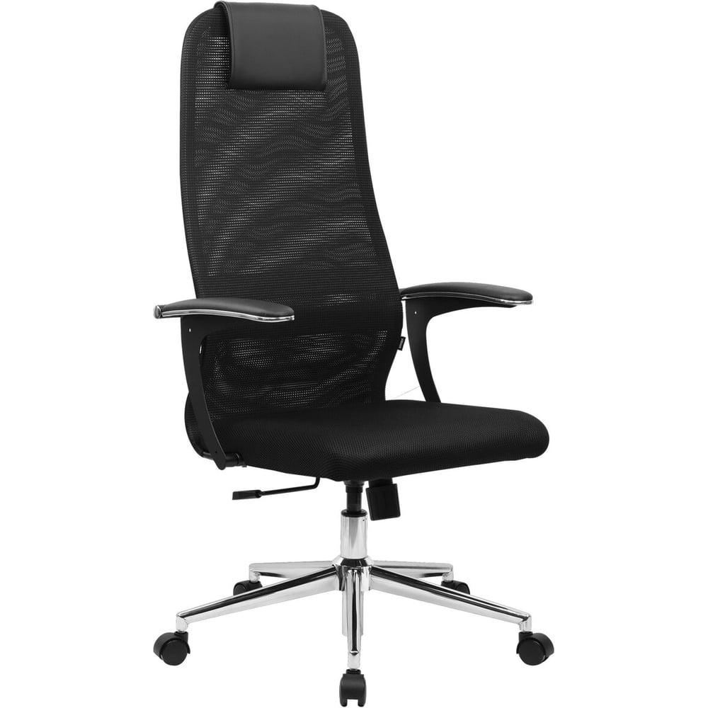 Изображение товара Кресло офисное BRABIX Premium Ultimate Ex-801 хром с сеткой и регулировками