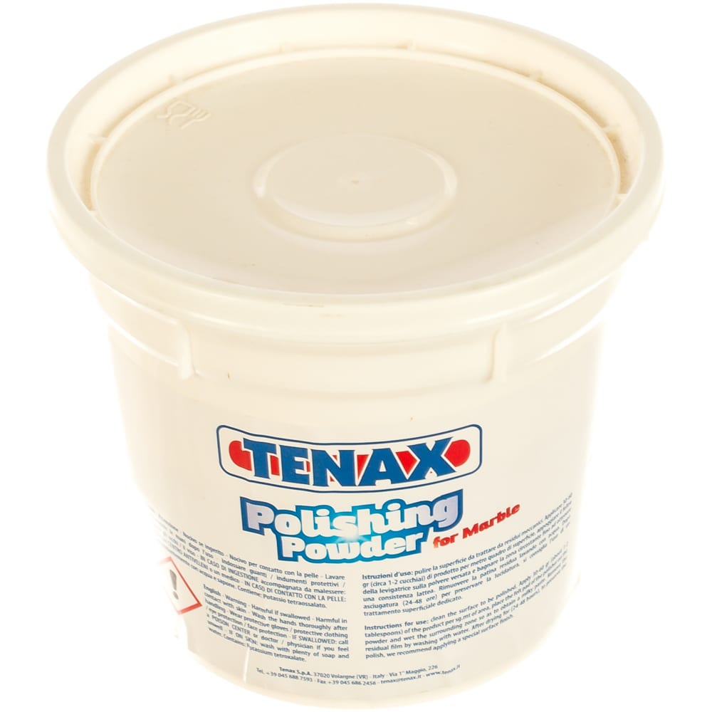 Порошок для полировки мрамора TENAX салфетка для стекла и полировки рыжий кот