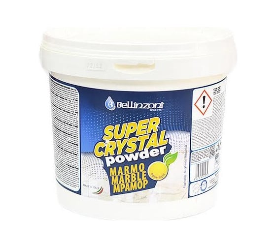 Изображение товара Порошок полировальный для мрамора SuperCristal белый 5 кг белый Bellinzoni 004.220.7193