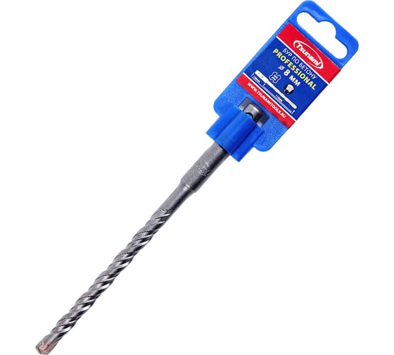 Изображение товара Бур по бетону SDS-plus Professional 8x160 мм Tsunami T10610200008160