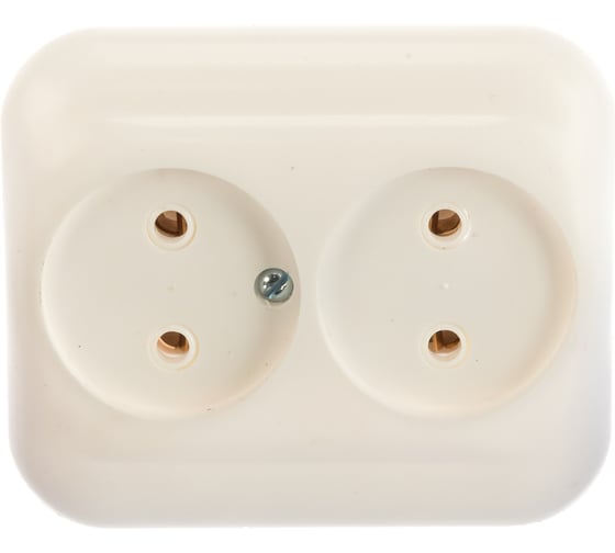 Изображение товара Розетка SVET скр. уст. 2-мест. РС16-007 80 SV0925-0157
