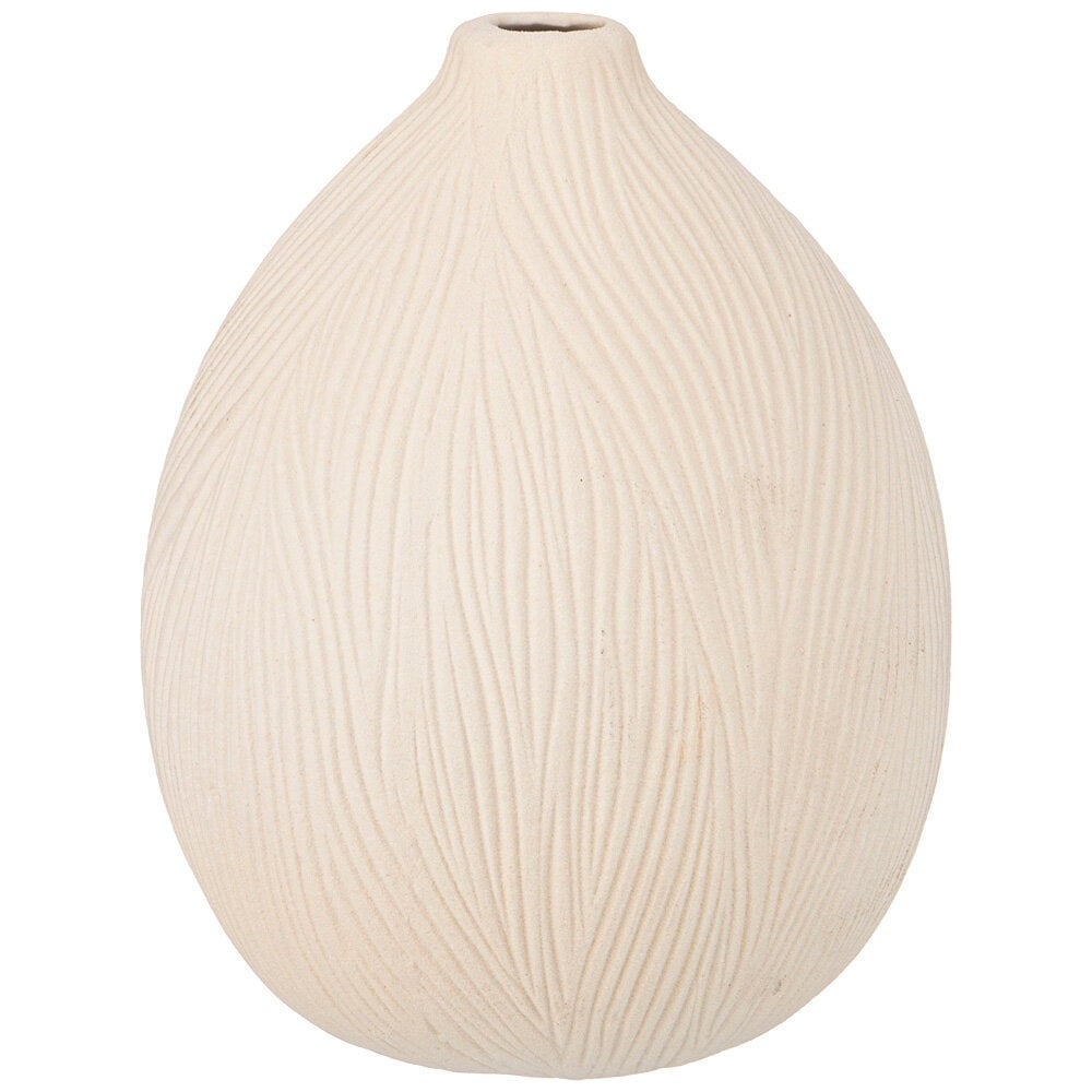 Изображение товара Декоративная ваза Lefard высотой 13 5 см бежевый полистоун