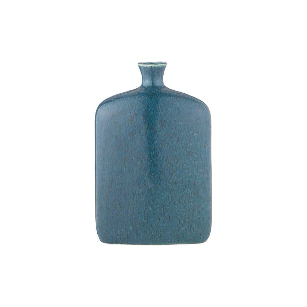 Изображение товара Декоративная ваза Lefard высота 21,3 см голубая керамика стильный декор интерьера