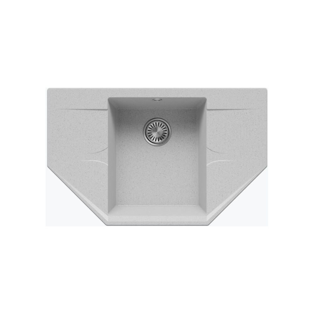 Изображение товара Кухонная мойка Polygran riff-800 №314 светло-серый