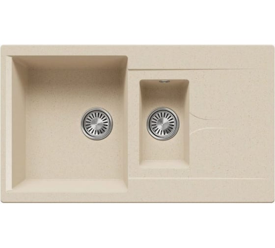 Изображение товара Кухонная мойка Polygran brig-870 №328 опал 855502