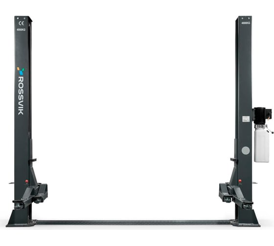 Изображение товара Двухстоечный автоподъемник Rossvik T4 г/п 4.0 т, 380 В, электрогидравлический, с нижней синхронизацией T4/380В/7016