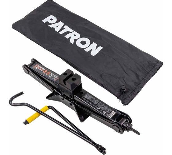 Изображение товара Механический ромбический домкрат PATRON 2,5 т P-ST-114(58238)