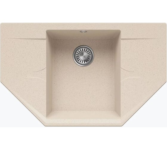 Изображение товара Кухонная мойка Polygran riff-800 №327 кремовый 855137