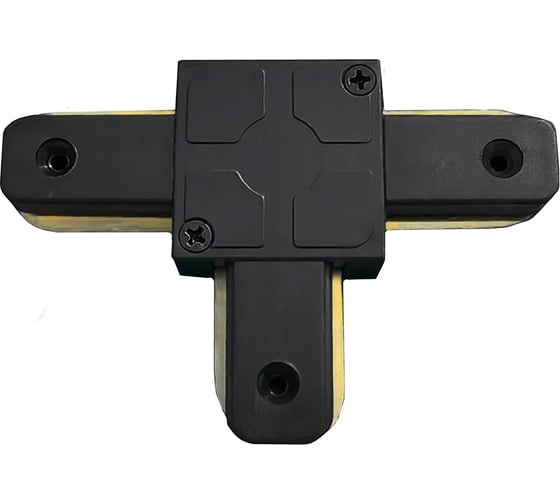 Изображение товара Т-образный коннектор для шинопровода FERON черный, LD1003 10333