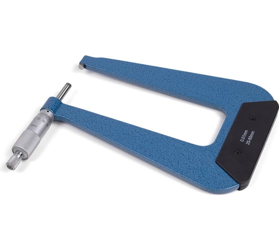 Изображение товара Листовой микрометр Micron МЛ-50 0,01 скоба 150мм МИК 42079