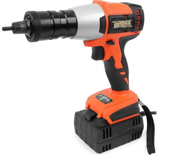 Изображение товара Электрический заклепочник MESSER М5000 для резьбовых заклепок М3 - М6 05-20-500