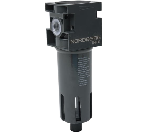 Изображение товара Фильтр воздушный 1/2", 16 бар NORDBERG NP8144